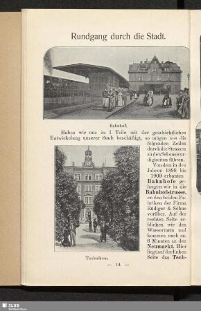 Rundgang durch die Stadt