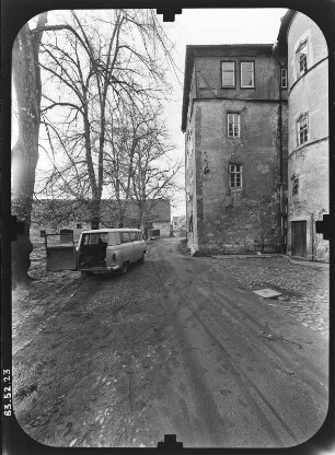 Breitungen-Herrenbreitungen. Schloss (1554/1563). Nordflügel von Süden