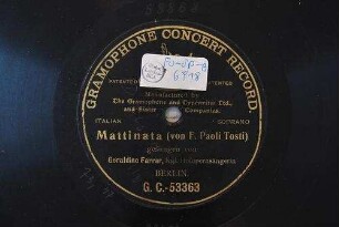 Mattinata / (von F. Paoli Tosti)