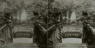 Gartenarchitektur, um 1890