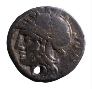 Münze, Denar, 137 v.Chr.