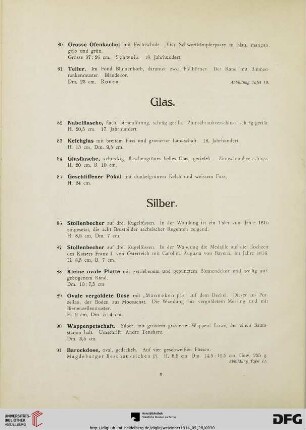 Glas (Nr. 82-85)