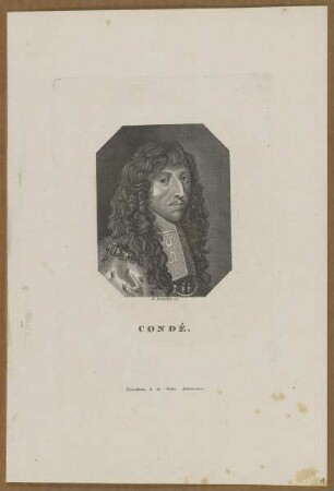 Bildnis des Louis de Condé