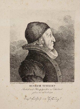 Bildnis von Hinrich Schmidt (1756-1846)