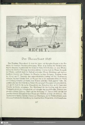 Der Maiaufstand 1849