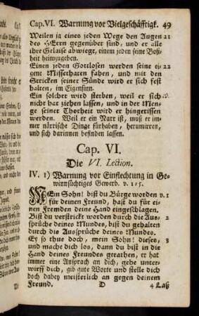 49-53, Cap. VI