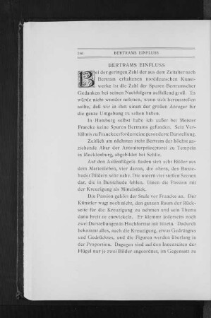 Bertrams Einfluss