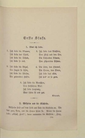 Erste Stufe