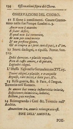 Osservazioni Del Choro