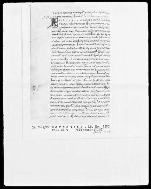 Honorius Augustodunensis — Initiale E, Folio 46verso