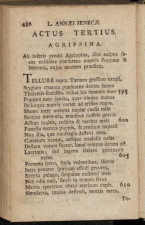 Actus Tertius. - Actus Quintus.