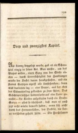 Drey und zwanzigstes Kapitel.