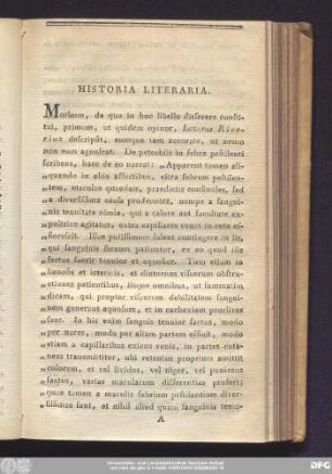 Historia Literaria.