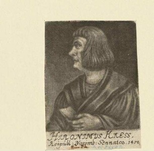Hieronymus (I.) Kress, Ratsherr