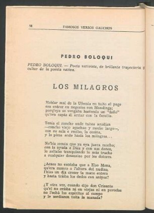 Los milagros