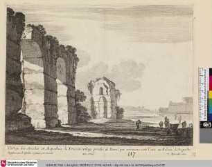 Vestige des Arcades ou Acqueducs de Friscati