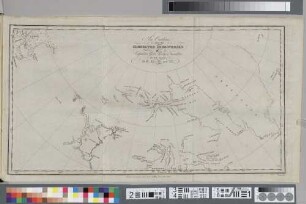 An Outline to shew the Connected Discoveries of Captains Ross, Parry & Franklin, In The Years 1818, 19, 20 And 21