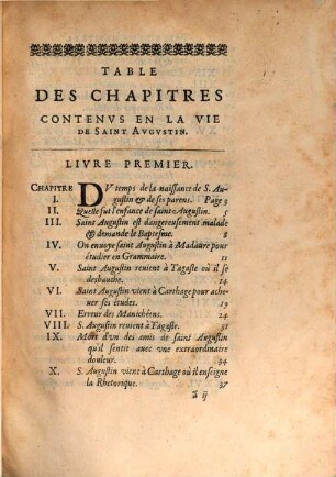 La vie de S. Augustin evesque d'Hyppone