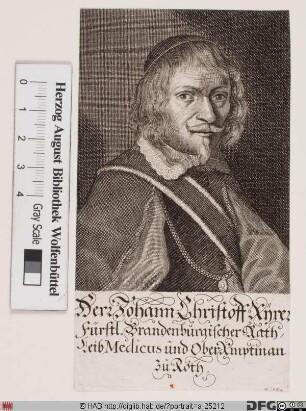 Bildnis Johann Christoph Ayrer
