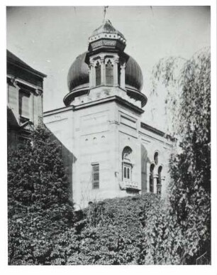 Pforzheim, PF; Synagoge, Außenansicht