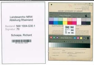 Entnazifizierung Richard Schoepe , geb. 09.09.1898 (Ingenieur)
