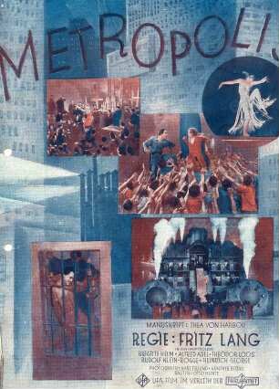 Werbebild für den Kinofilm Metropolis