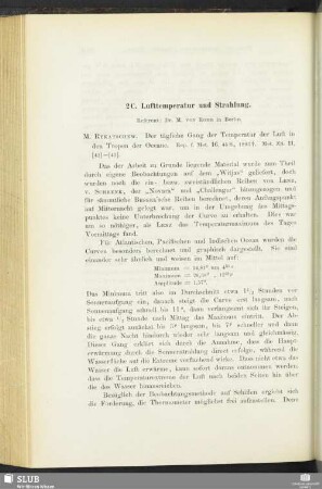 2 C. Lufttemperatur und Strahlung