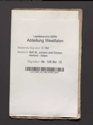 Prokuratur Rechnung, ohne Beläge.