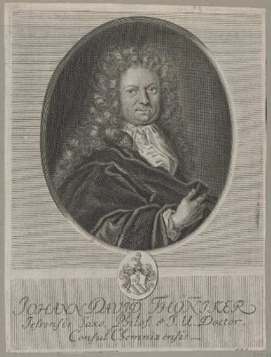 Bildnis des Johann David Thöniker