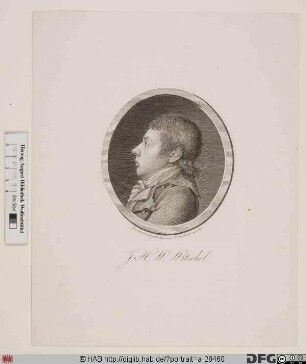 Bildnis Johann Heinrich Wilhelm Witschel