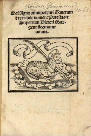 Epistolae : Lib. unicus