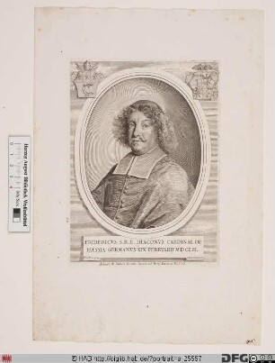 Bildnis Friedrich (von Hessen-Darmstadt), 1671-82 Fürstbischof von Breslau
