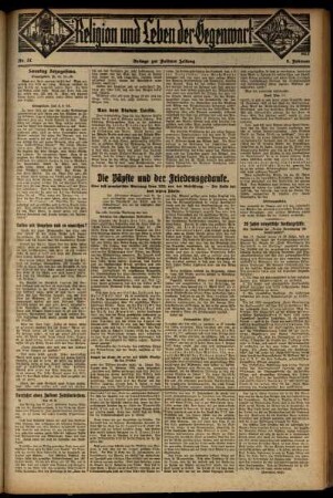 Dritte Ausgabe vom Sonntag, den 08. Februar 1931.