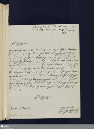 Nr. 173. Schönburg, Heinrich von