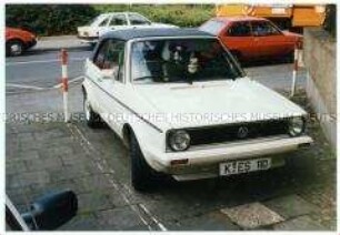 VW Golf Cabrio, Ansicht von vorn