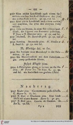 Nachtrag (Nr. 5095-5123)