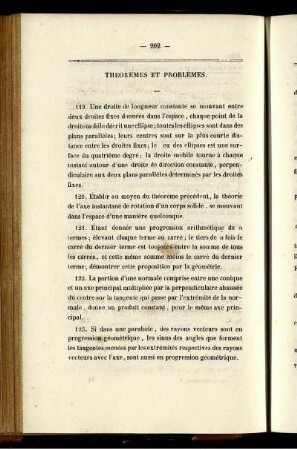 Théorèmes et problèmes.