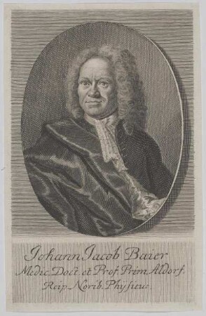 Bildnis des Johann Jacob Baier