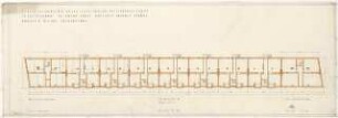 Wohnhausbebauung Seegefelder-, Wustermarker Straße, Berlin-Spandau: Baublock II: Grundriss Kellergeschoss 1:100