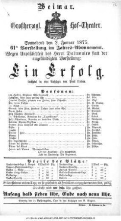 Ein Erfolg