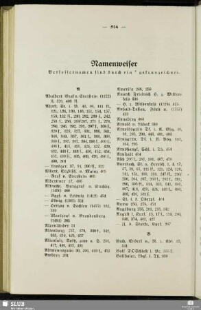 Namenweiser