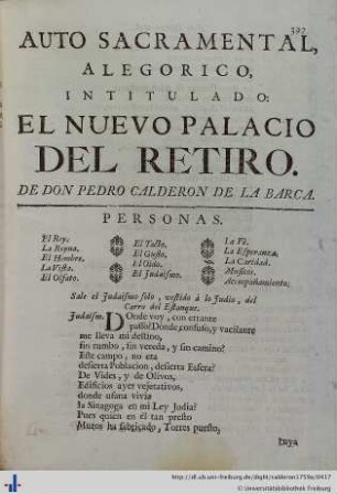 El nuevo Palacio del Retiro.