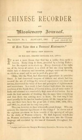 No. 1. January, 1903