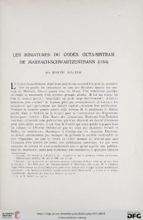 4: Les miniatures du codex Guta-Sintram de Marbach-Schwartzenthann (1154)