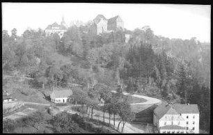 Wolkenstein. Schloss und Kirche