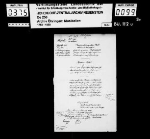 Anonymus: Walzer in C-Dur