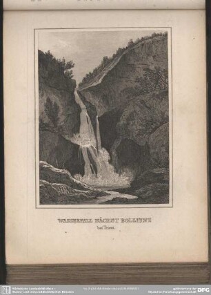 WASSERFALL NÄCHST BOLLIUNZ