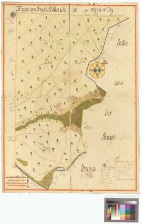 Herrenkamp (Große Herrencamp), Kattenberg (Katzenberg – Holländerei), Torgelow und Holländereien (Torgelow) Amt/Distrikt Torgelow