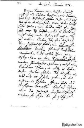 197: Brief von Johann Georg Jacobi an Johann Wilhelm Ludwig Gleim