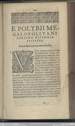 ... Septima Historia Excerpta